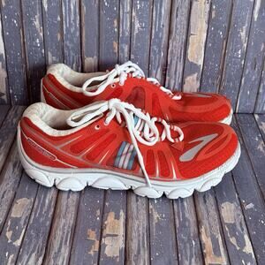 Brooks Women's Pure Flow 2 Limited Red Running Athletic Sneakers Size 8